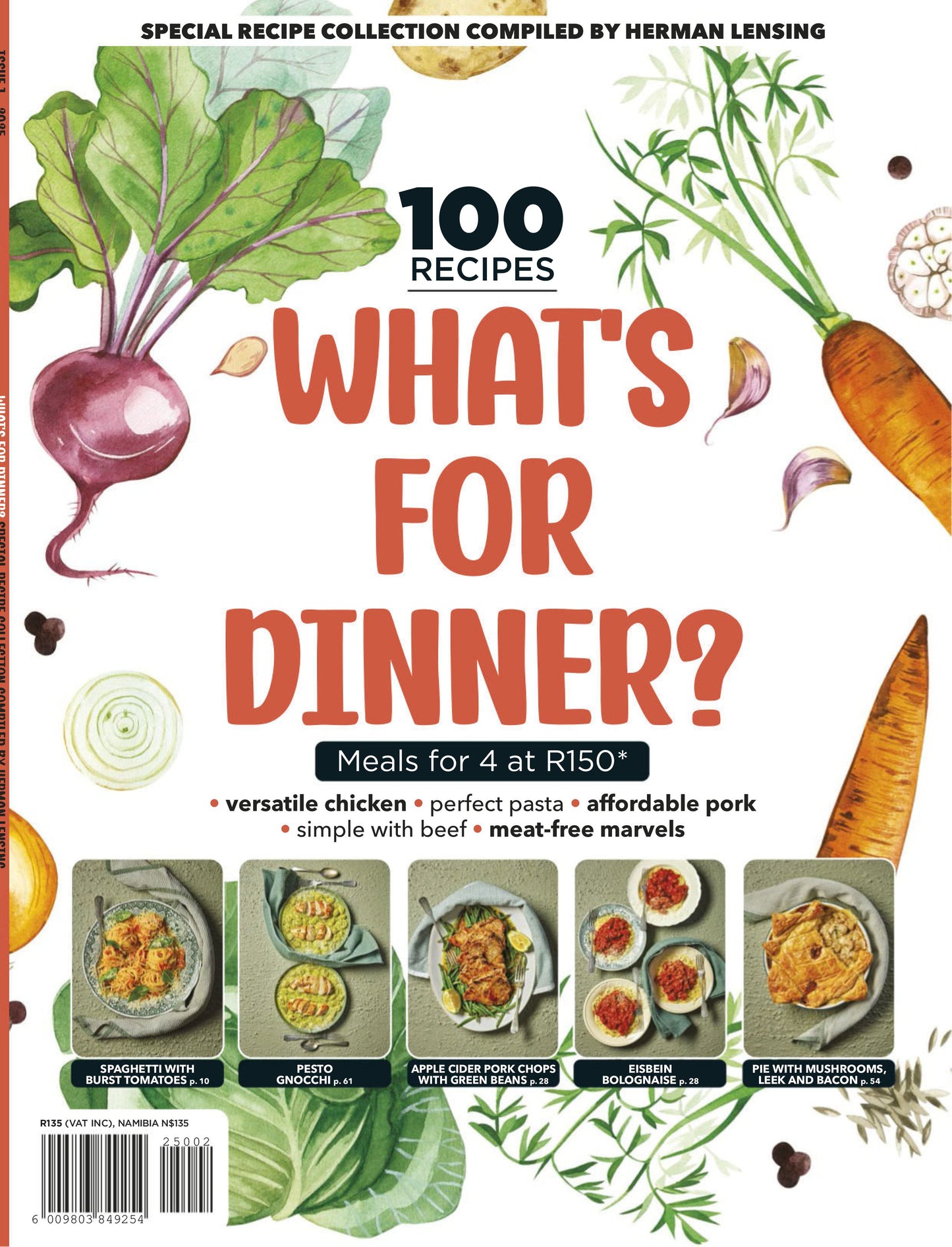 100 Recipes What’s for Dinner 2025 Magazine Digital