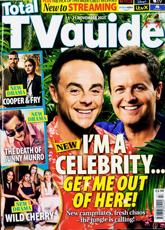 Total TV Guide 15-21 November 2025 Magazine