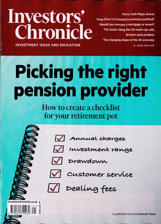 Investors Chronicle 22 - 28 May 2026 Magazine