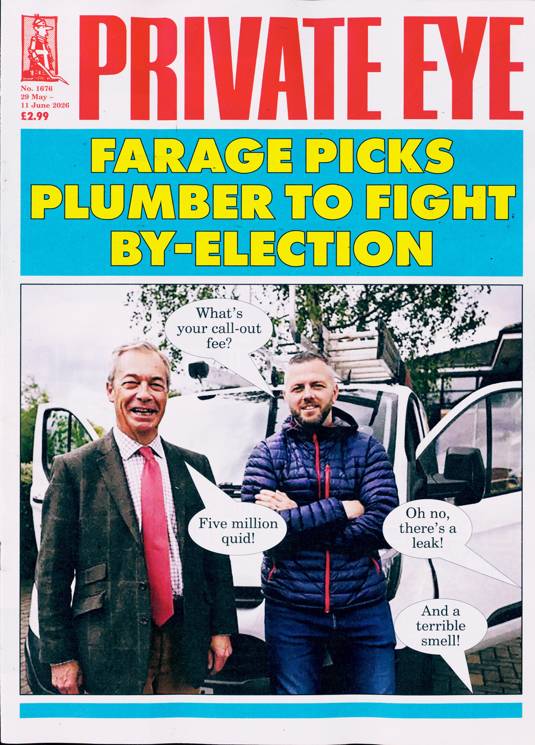 Private Eye - Issue 11 June 2026 Magazine