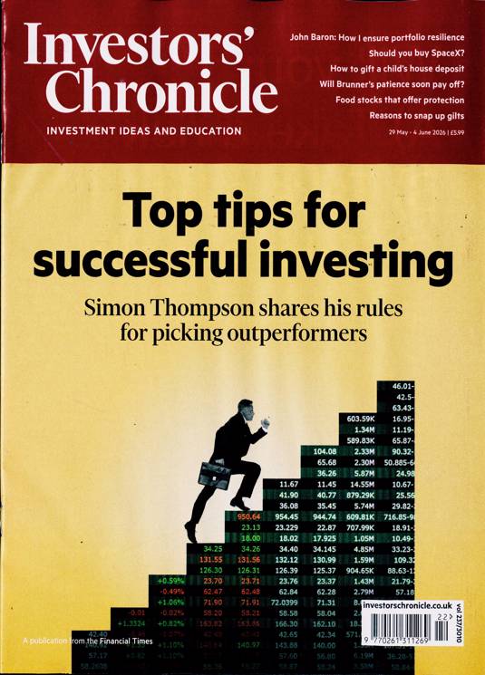 Investors Chronicle 29 May - 4 June 2026 Magazine
