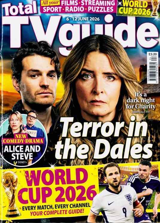 Total Tv Guide England 6-12 June, 2026 Magazine