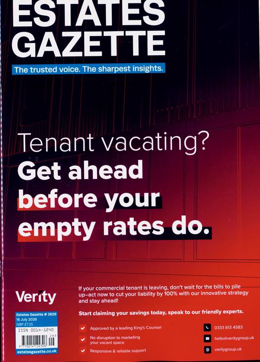 Estates Gazette Magazine - 18 July 2026