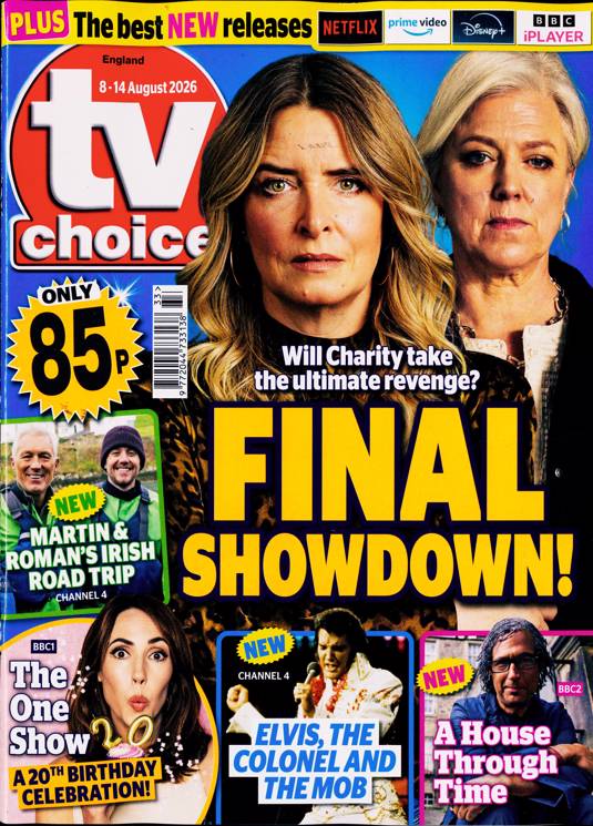 TV Choice England Magazine 8-14 August 2026
