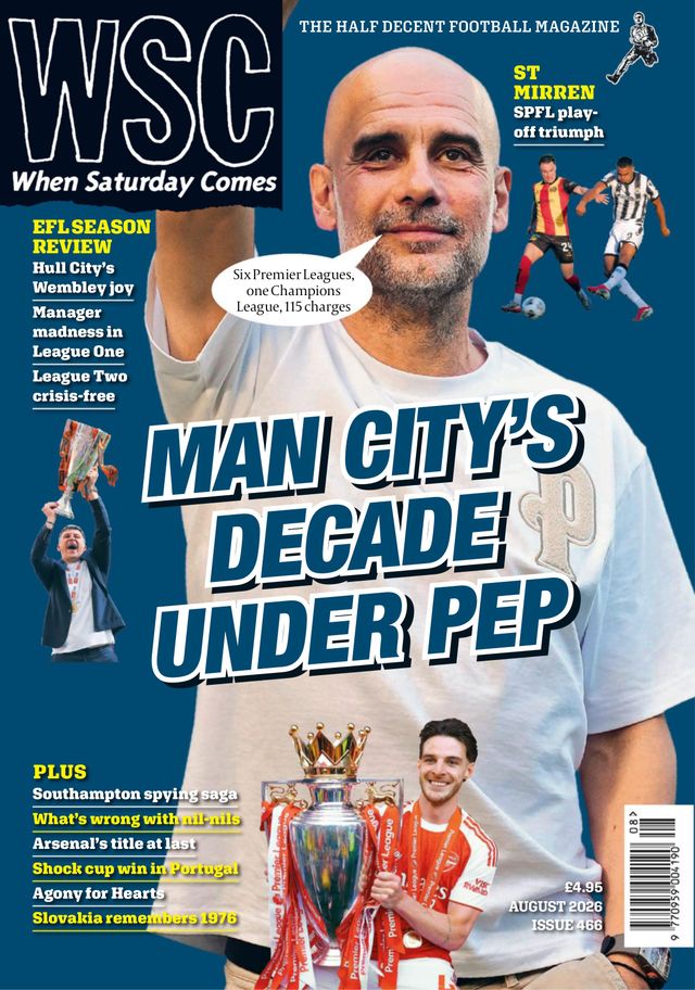 When Saturday Comes - August 2026