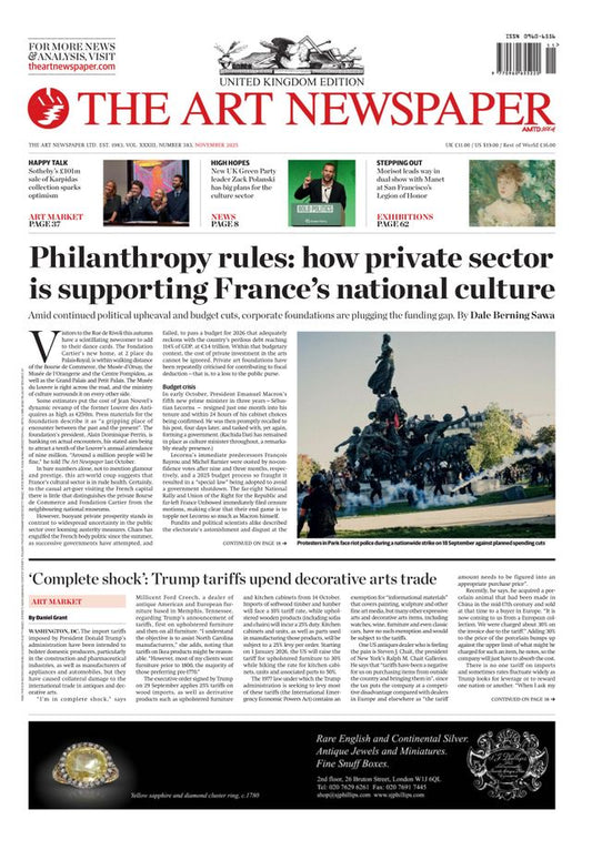 The Art Newspaper - November 2025 Magazine