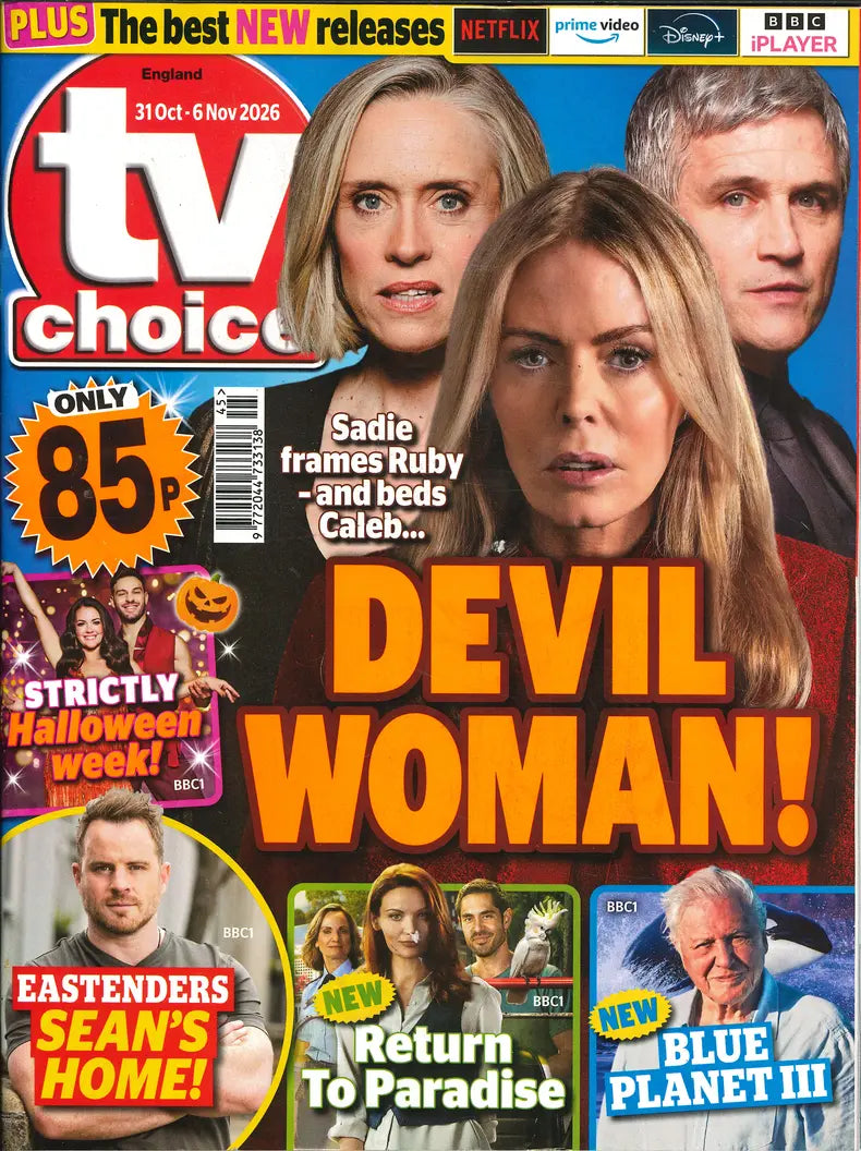 TV Choice Magazine 31 Oct - 6 Nov 2026
