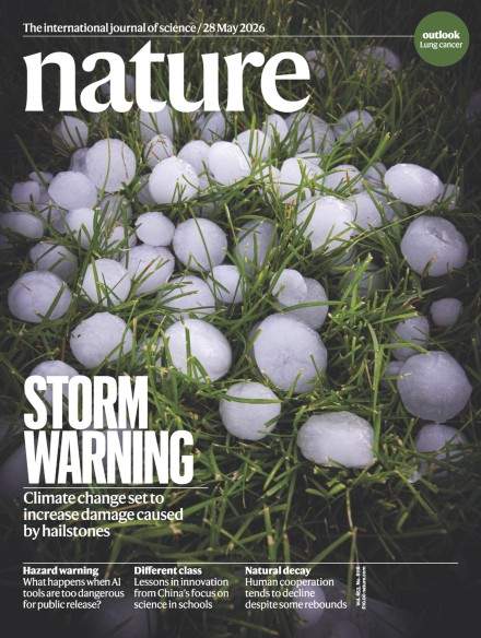 Nature Issue 8116, 28 May 2026 Magazine