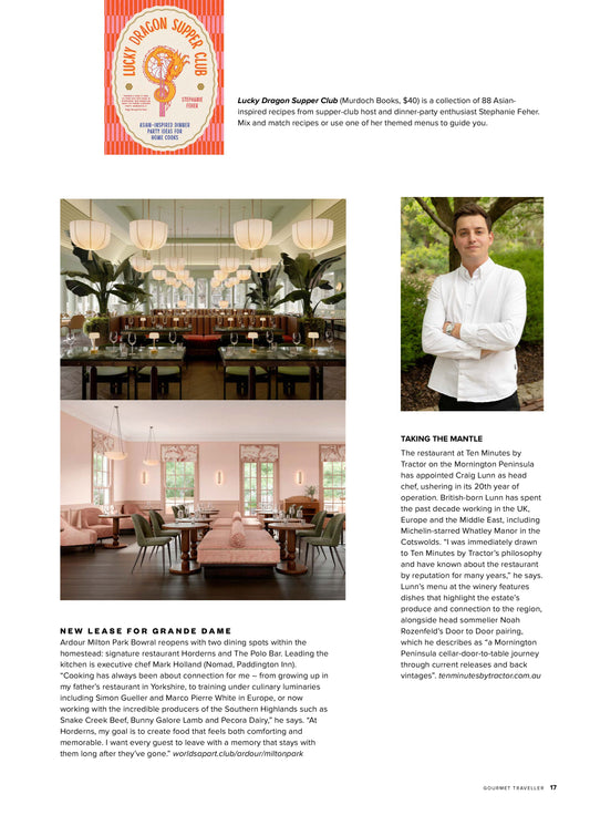 Australian Gourmet Traveller β The Italian Issue, February 2026 Magazine Digital