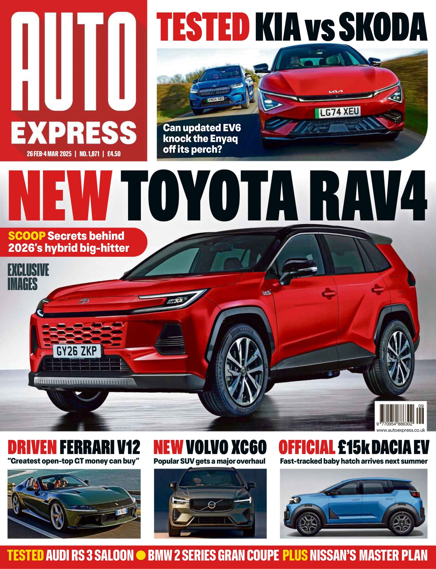 Auto Express – Issue 1871, 26 February/4 March 2025 Magazine Digital