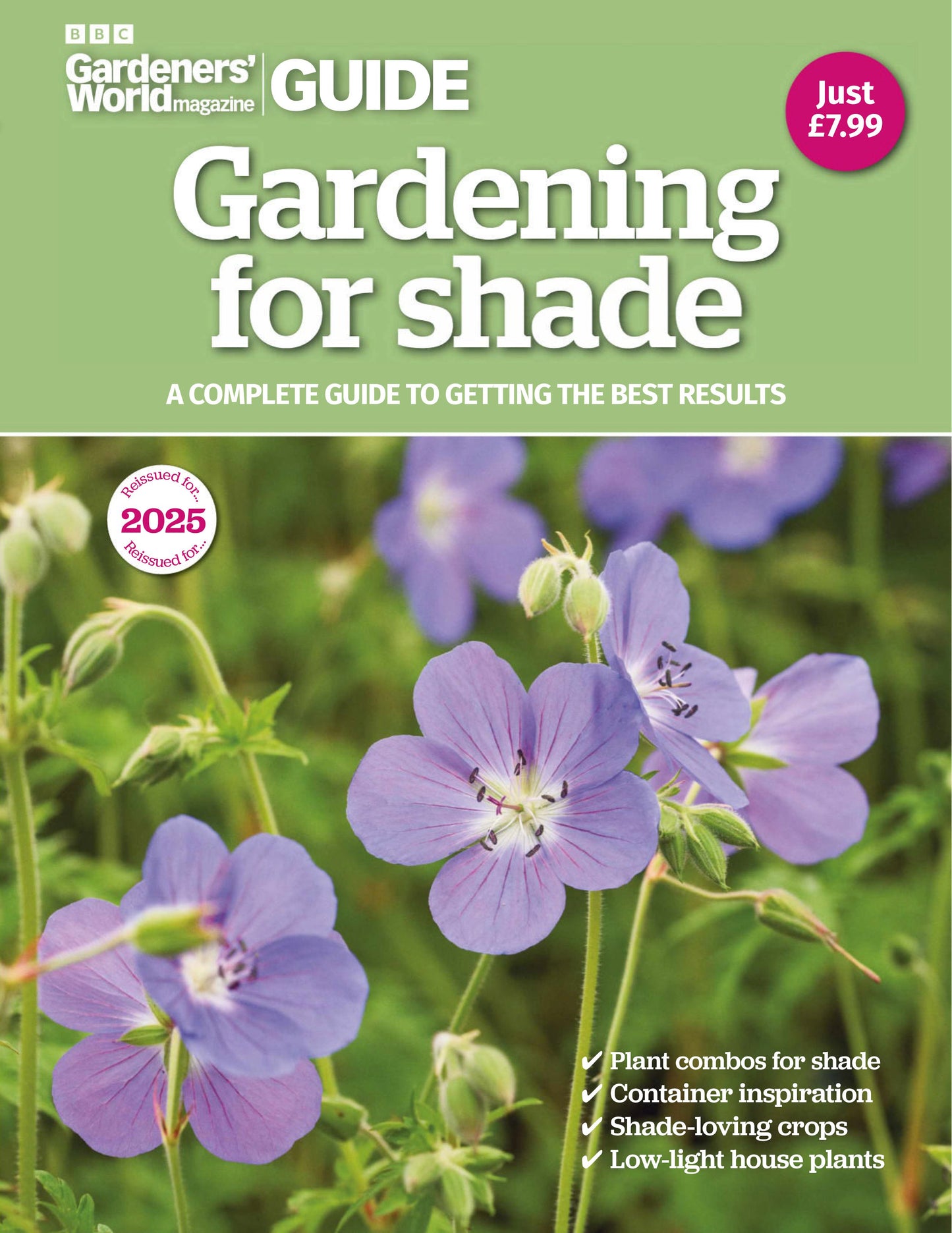 BBC Gardeners’ World Magazine – Guide Gardening for Shade, 2025 Magazine Digital