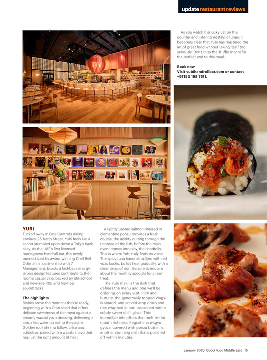 BBC Good Food Middle East – January 2026 Magazine Digital