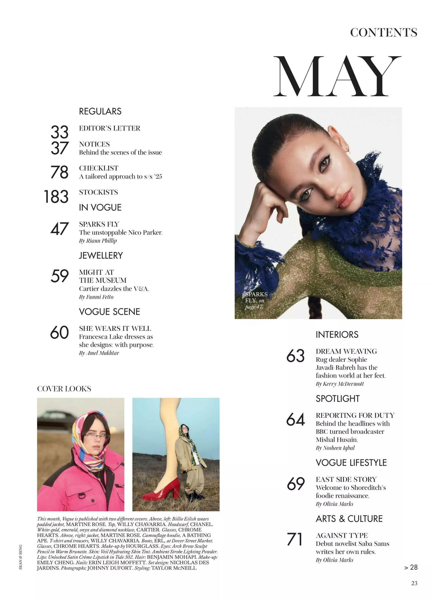 Vogue UK – May 2025 Magazine Digital