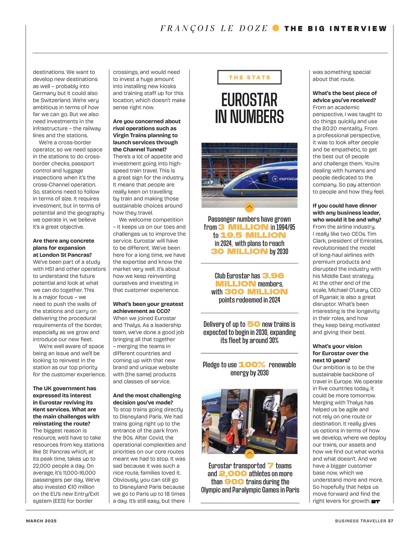 Business Traveller UK – March 2025 Magazine Digital