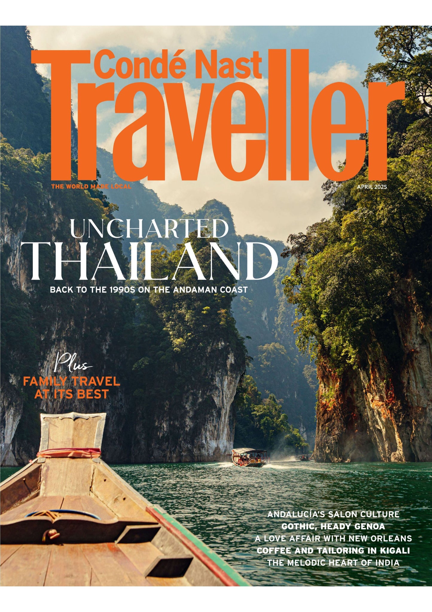 Condé Nast Traveller UK – April 2025 Magazine Digital
