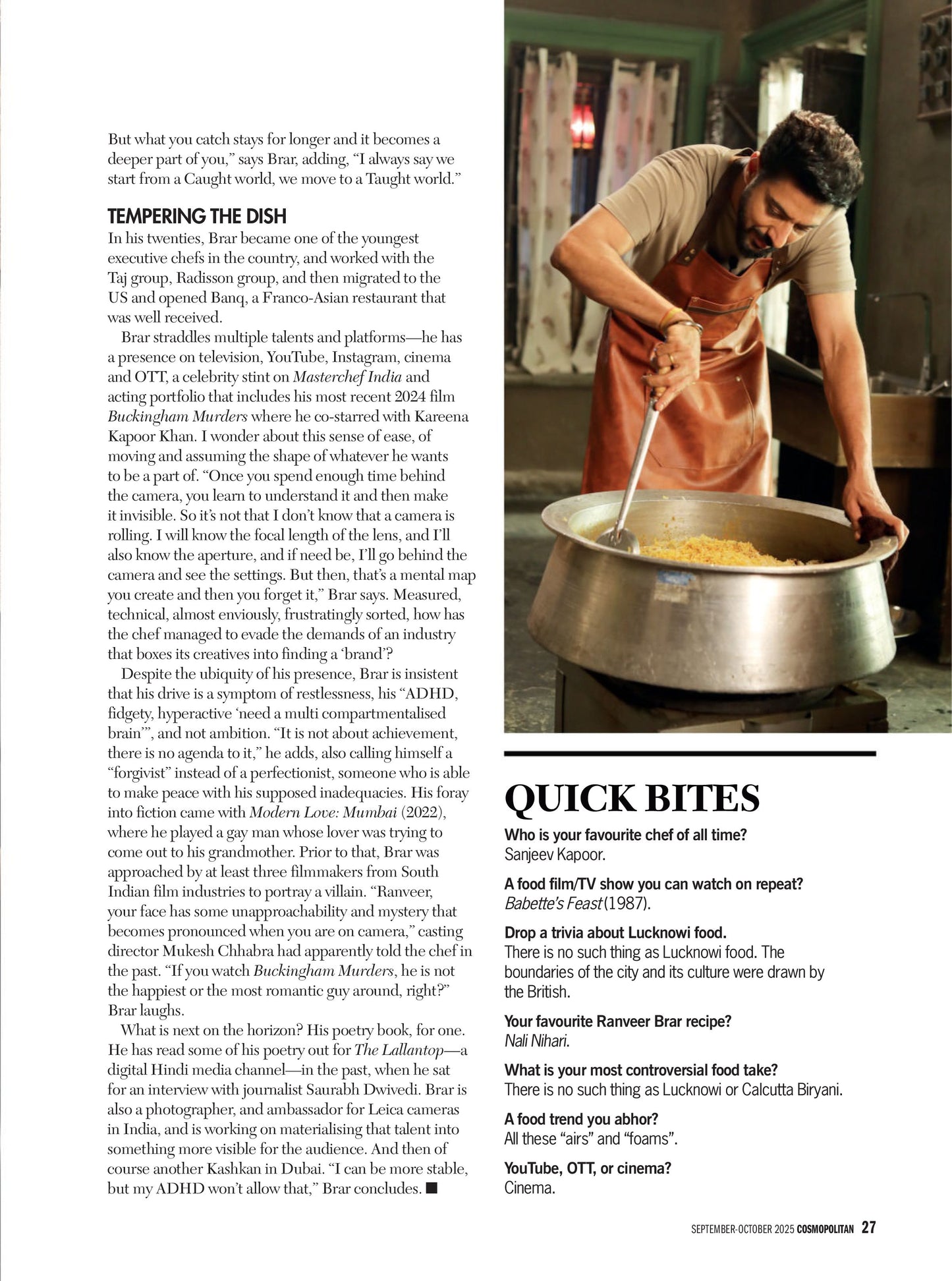 Cosmopolitan India – September-October 2025 Magazine Digital