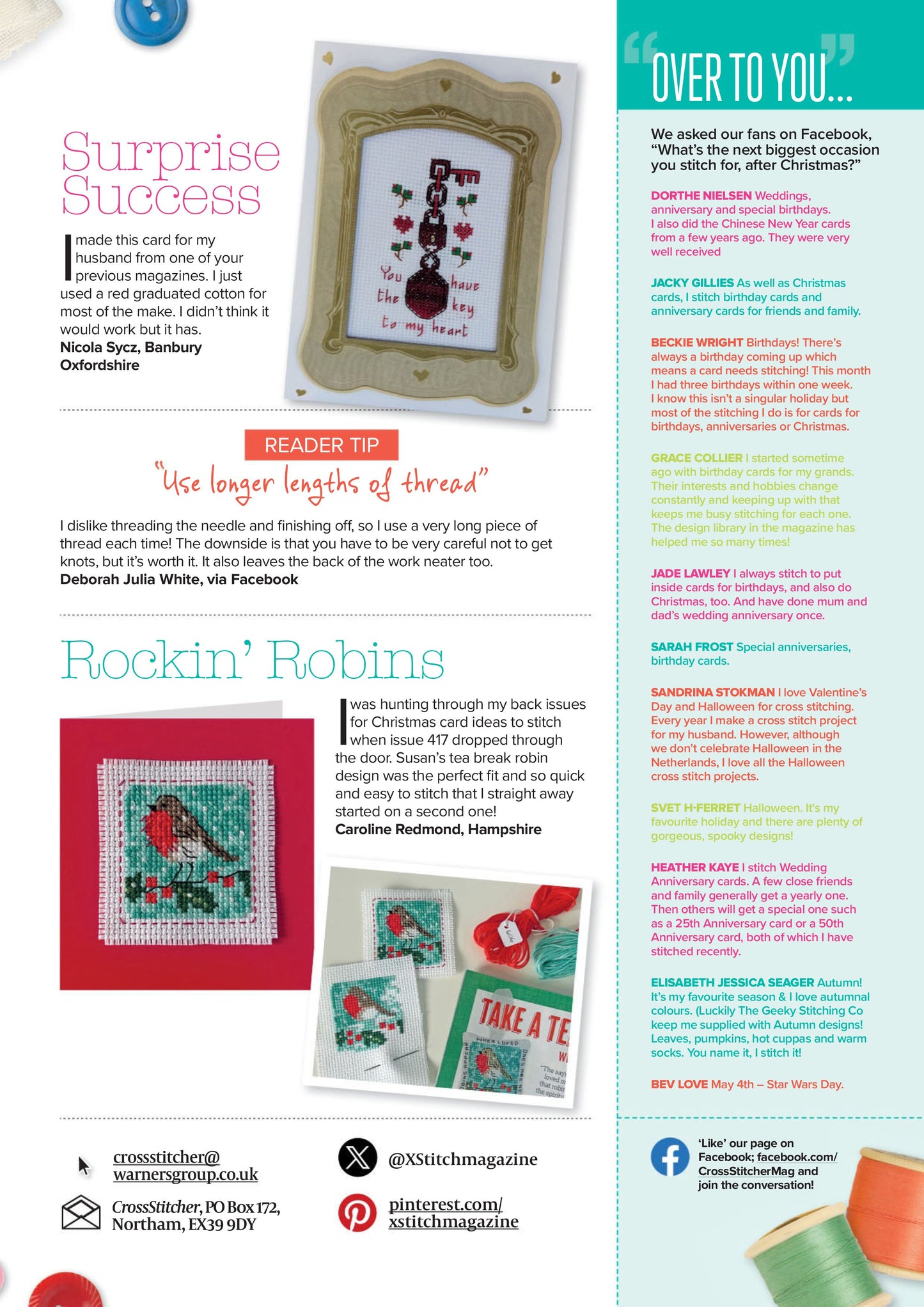 CrossStitcher – February 2025 Magazine Digital