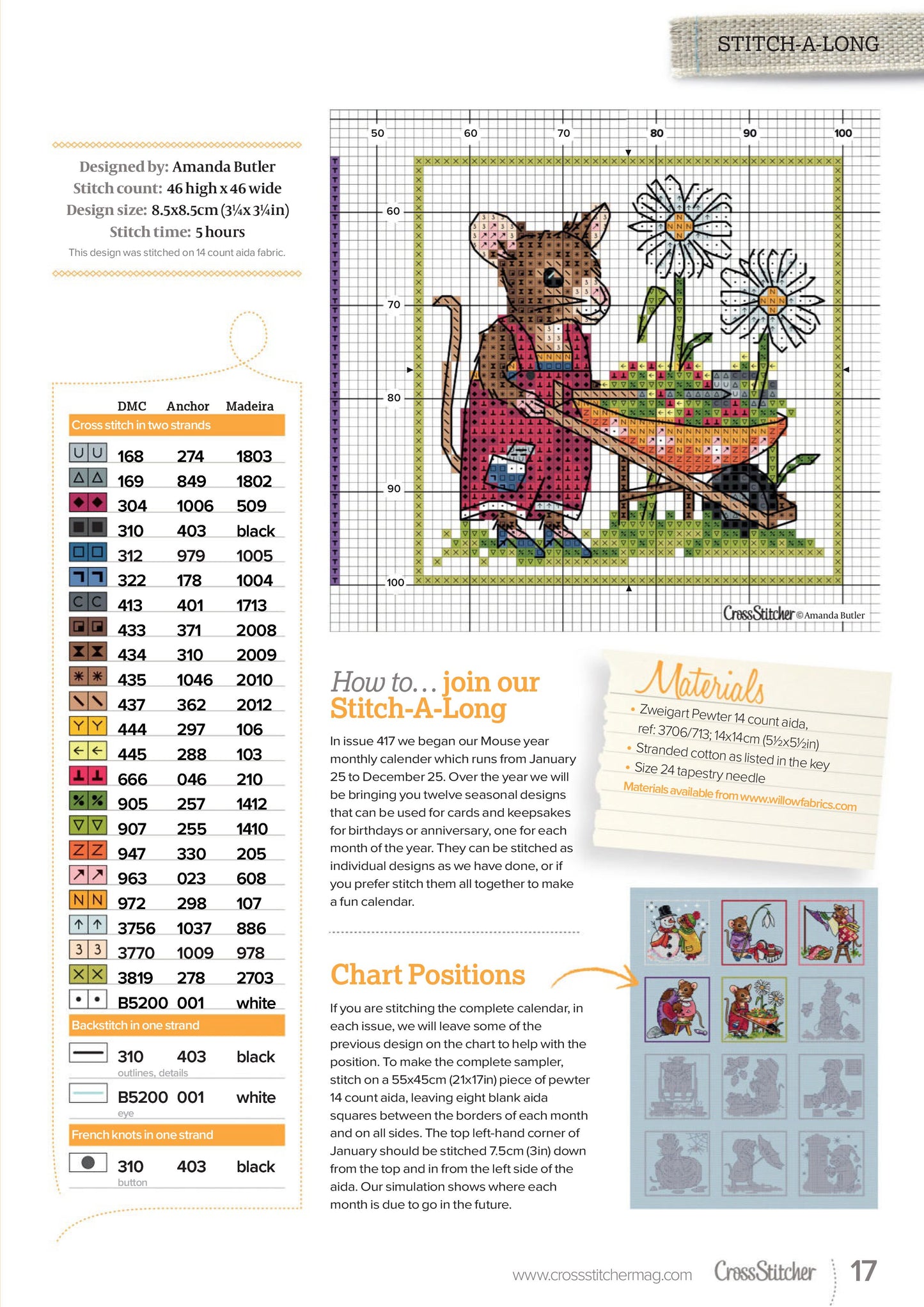 CrossStitcher – Issue 421, May 2025 Magazine Digital