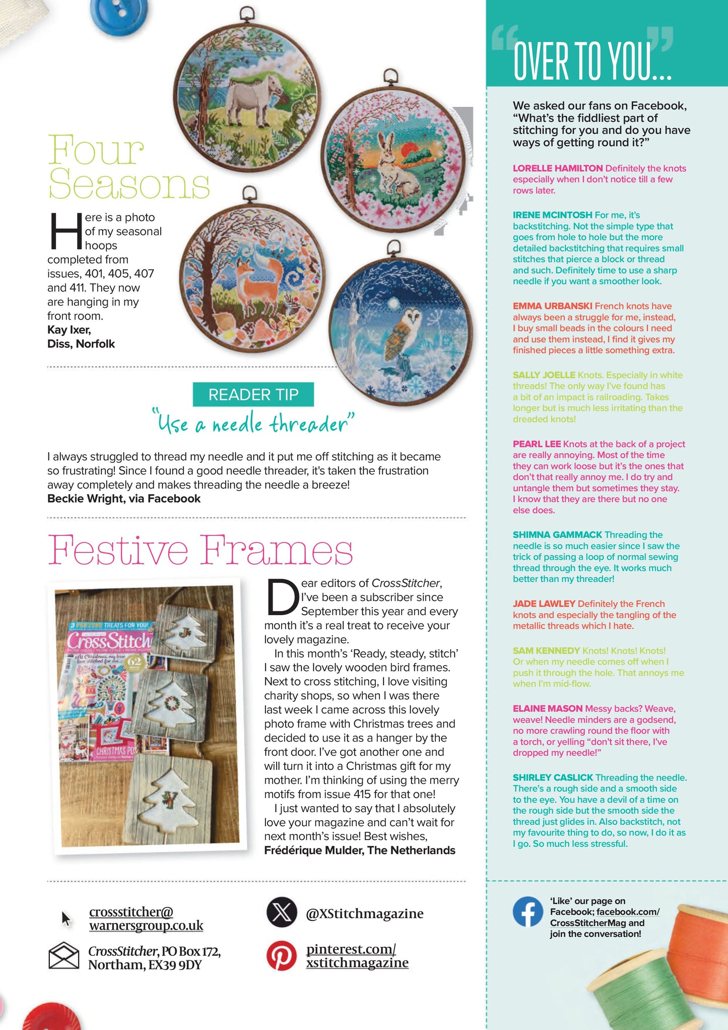 CrossStitcher – January 2025 Magazine Digital