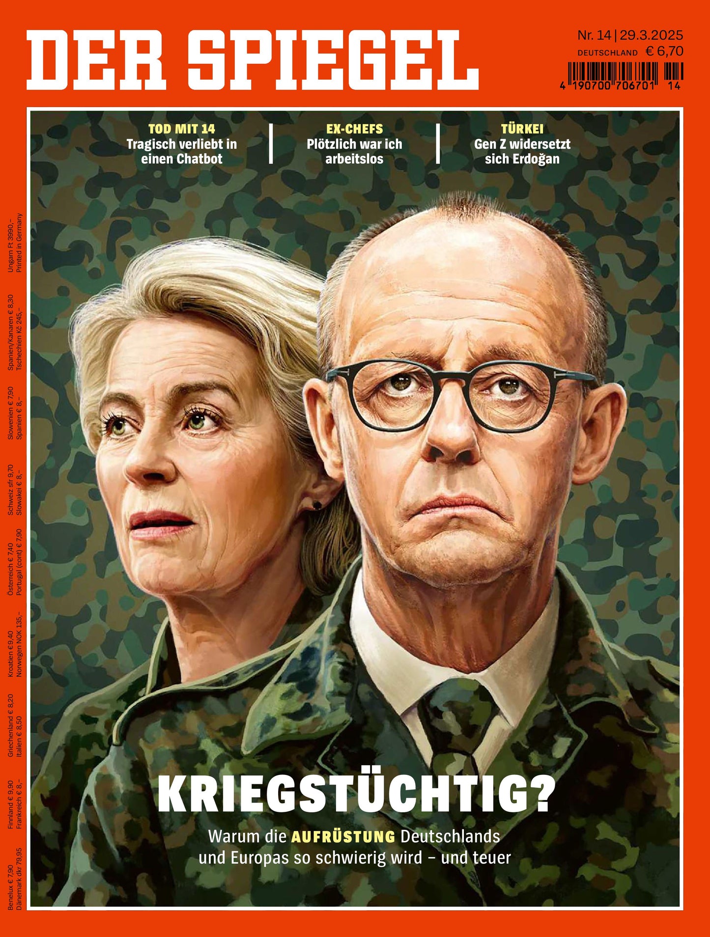 Der Spiegel – Nr. 14, 29 March 2025