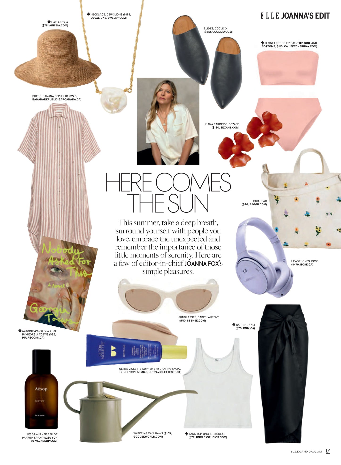 Elle Canada – June/July/August 2025 Magazine