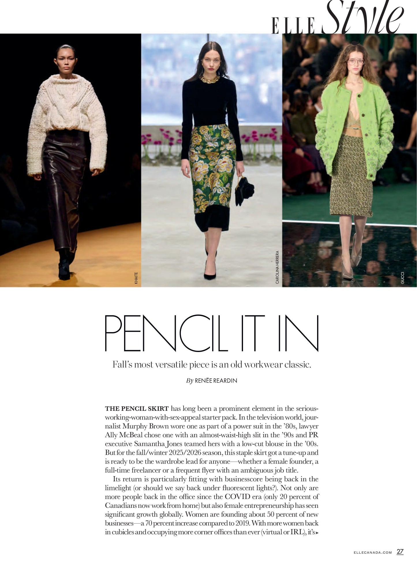 Elle Canada – September 2025 Magazine Digital