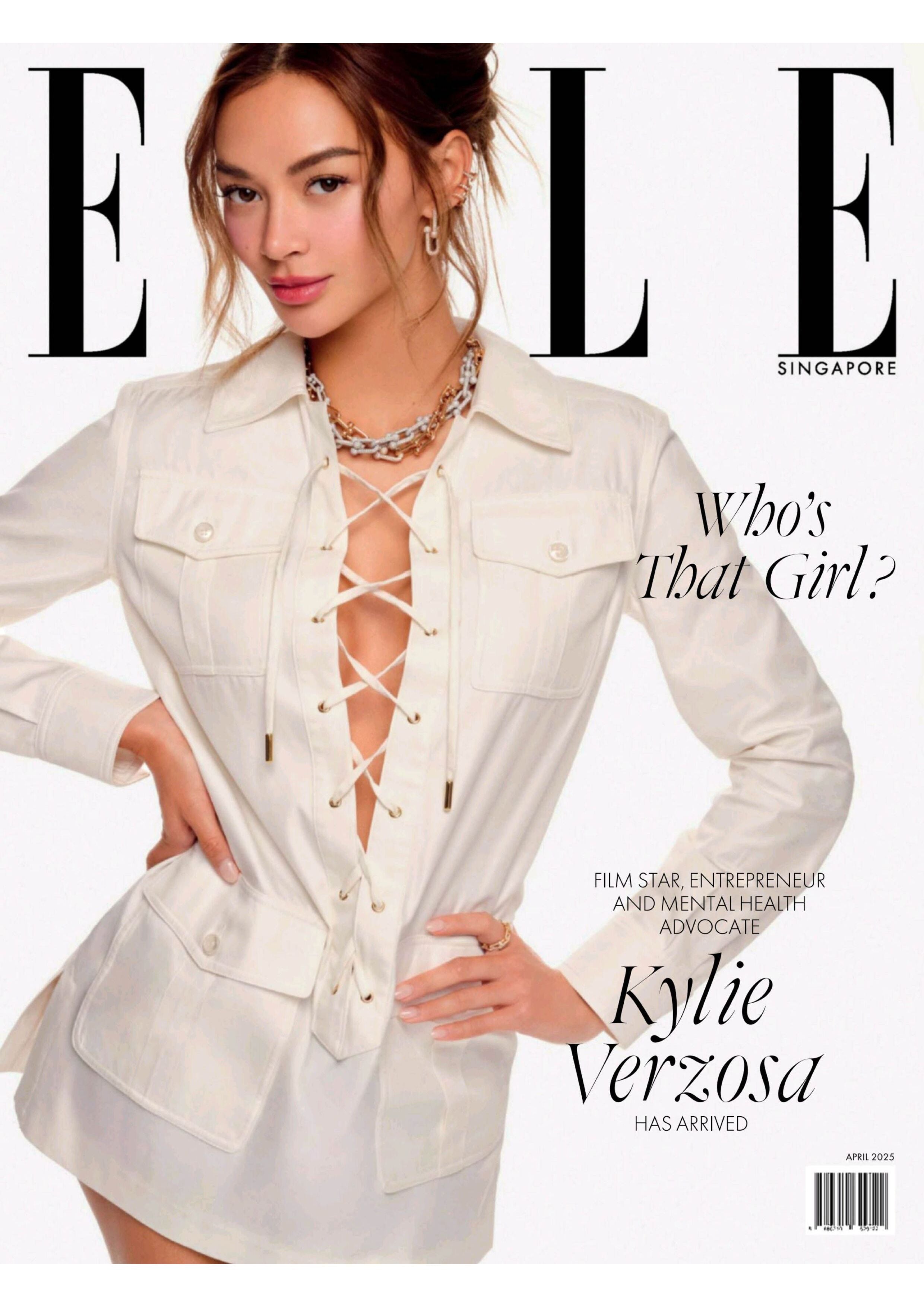 Elle Singapore April 2022 Cover x Cho Yi Hyun (Elle Singapore)