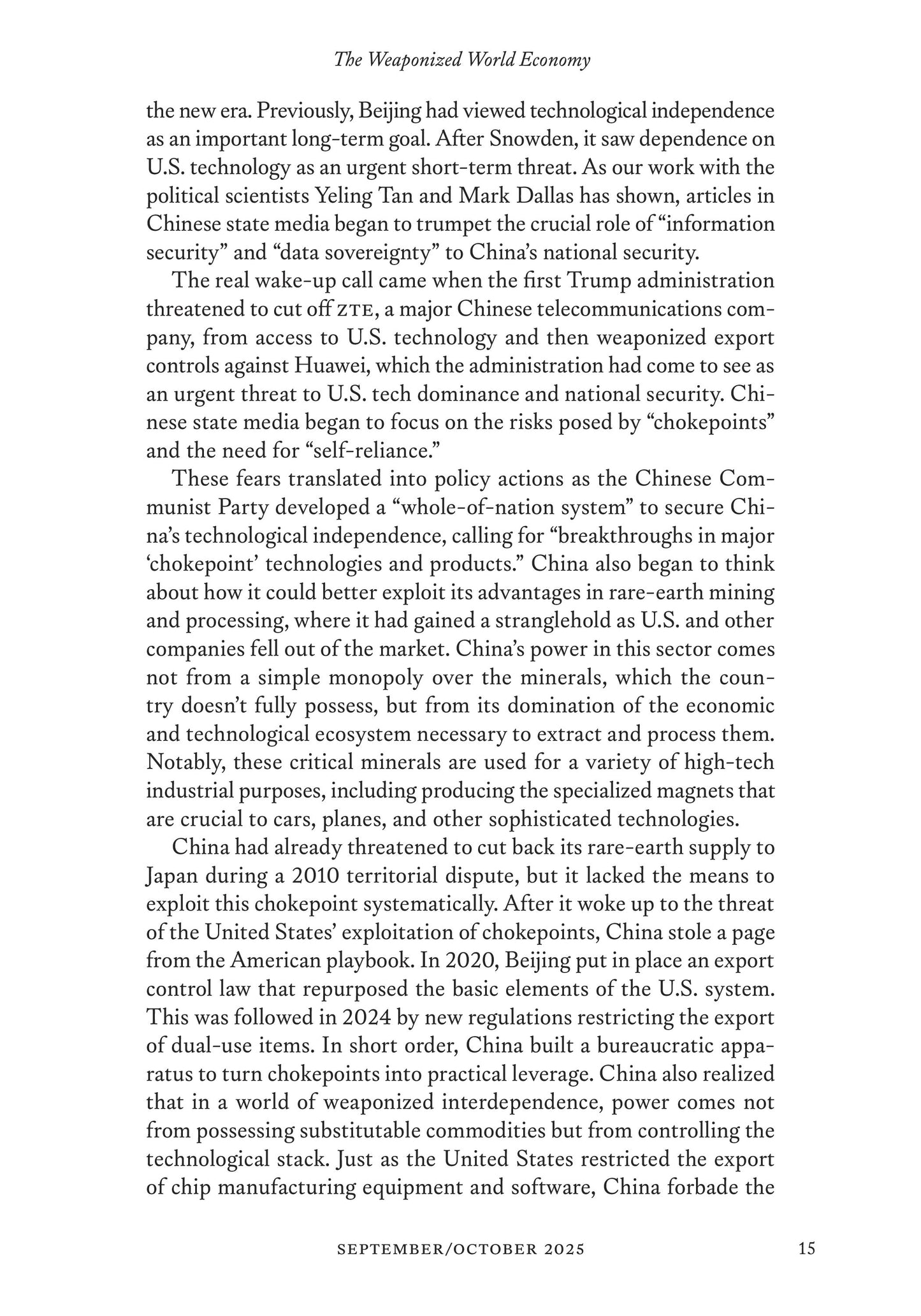Foreign September / October 2025 Magazine Digital