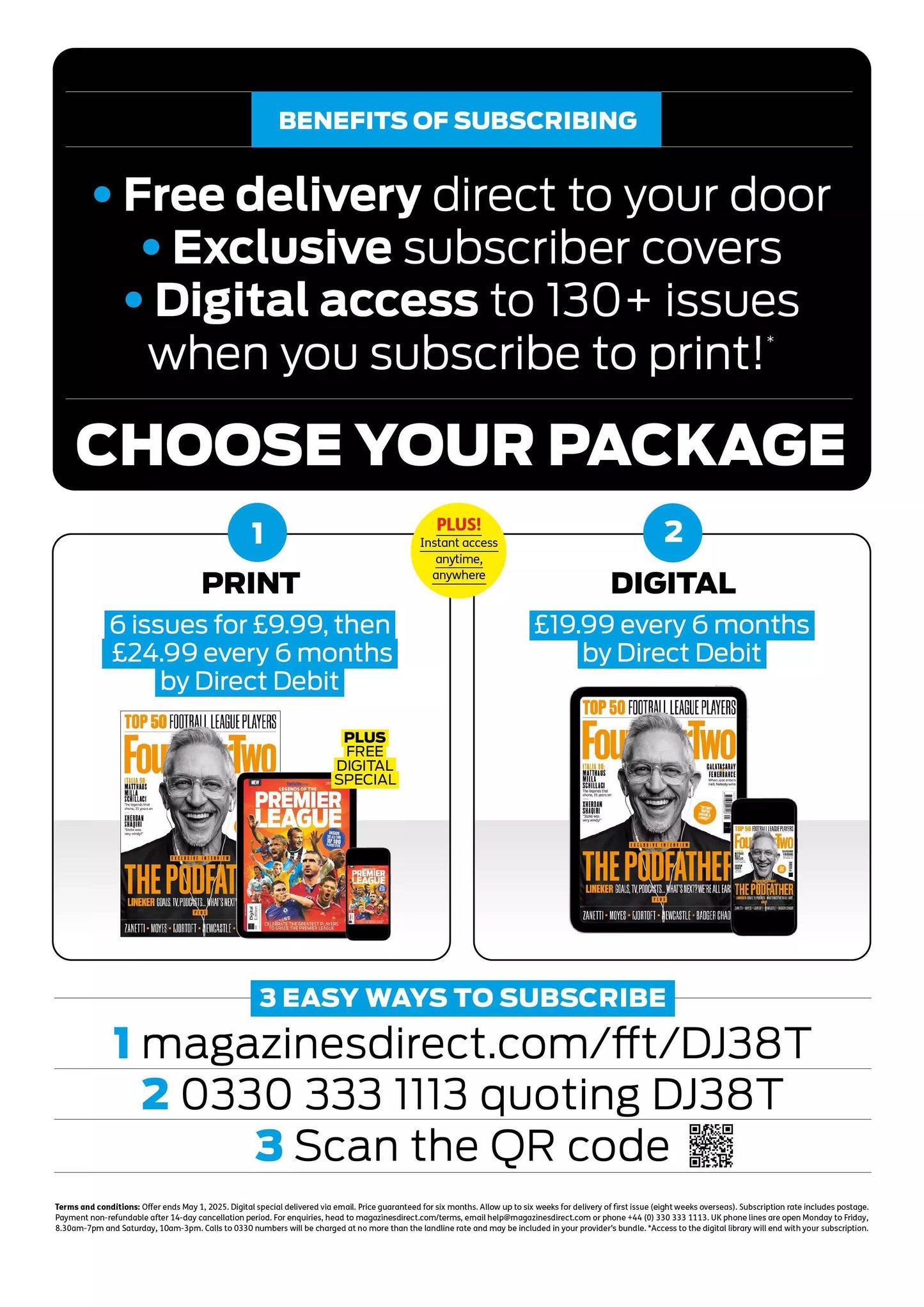 FourFourTwo UK – May 2025 Magazine Digital