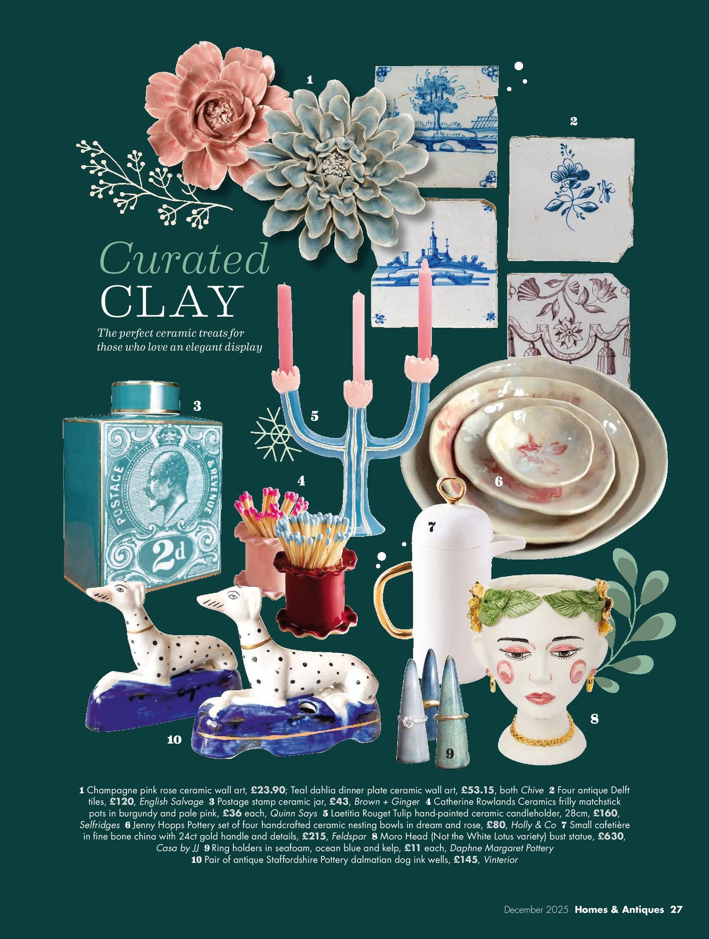 Homes & Antiques – December 2025 Magazine Digital