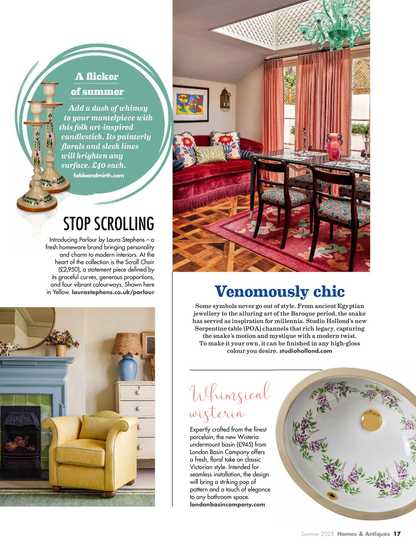 Homes & Antiques – Summer 2025 Magazine Digital