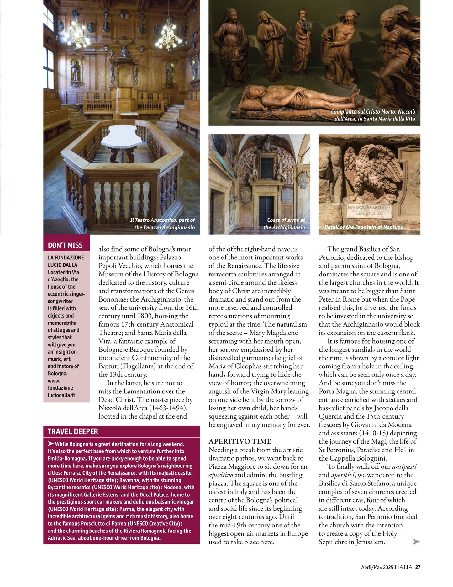 Italia! – April/May 2025 Magazine Digital