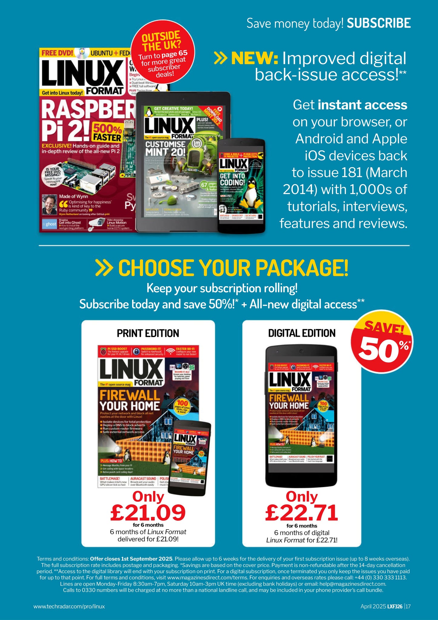 Linux Format UK – Issue 326, April 2025 Magazine Digital
