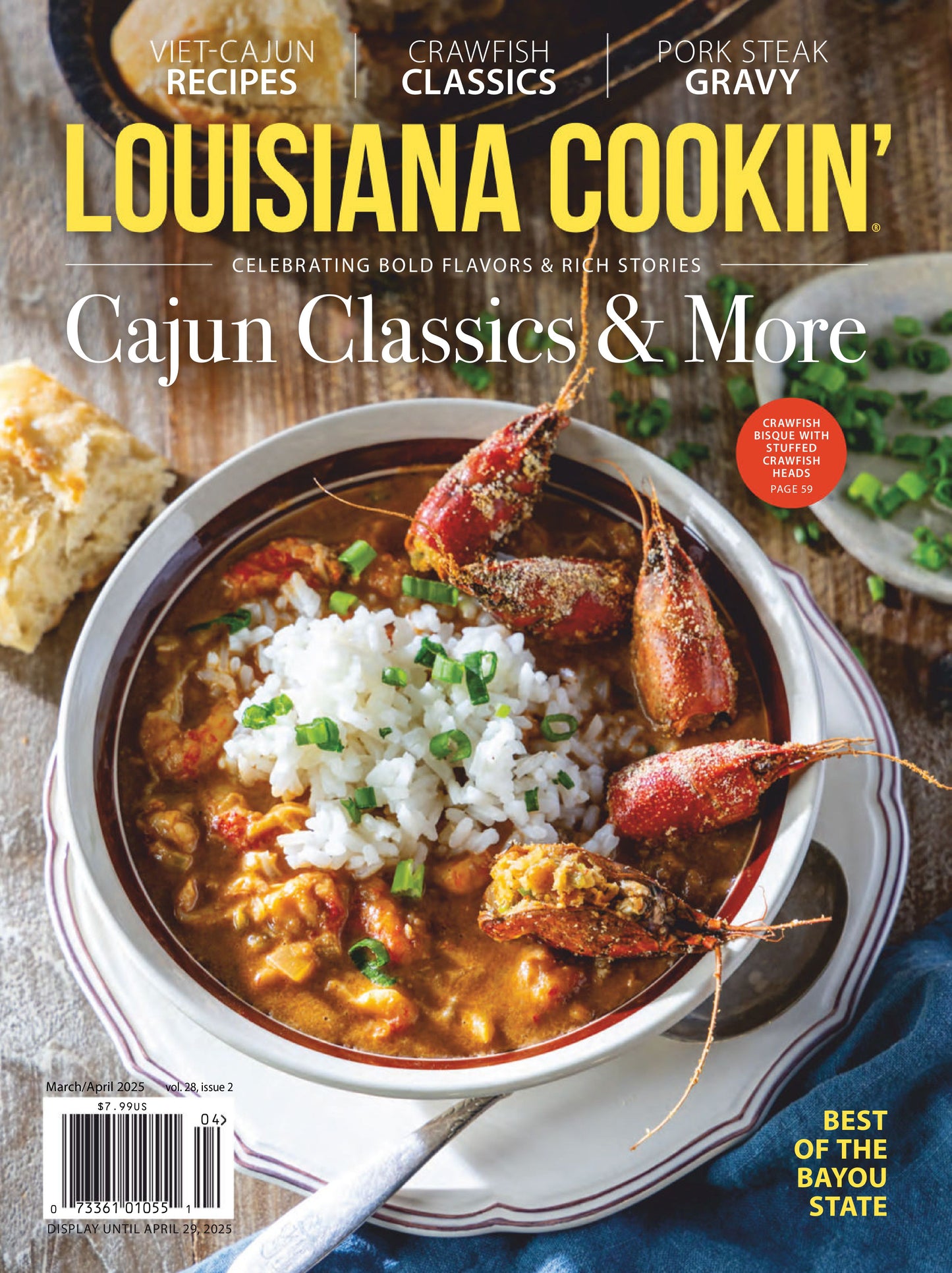 Louisiana Cookin’ – Vol 28 Issue 2, March/April 2025 Digital