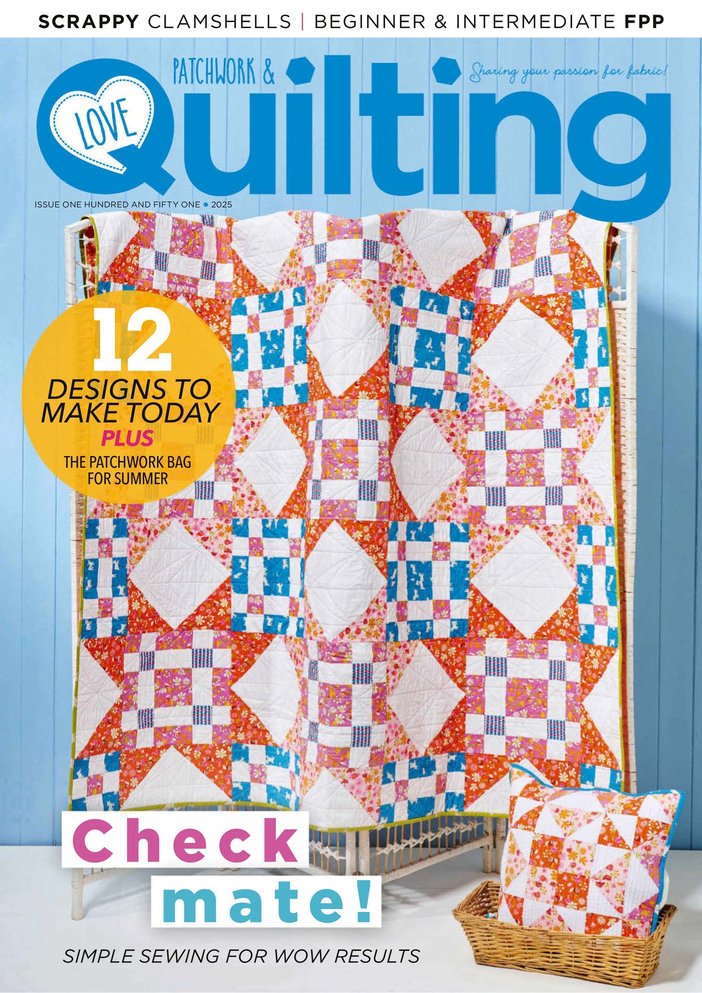Love Patchwork & Quilting – Issue 151, 2025 Magazine Digital