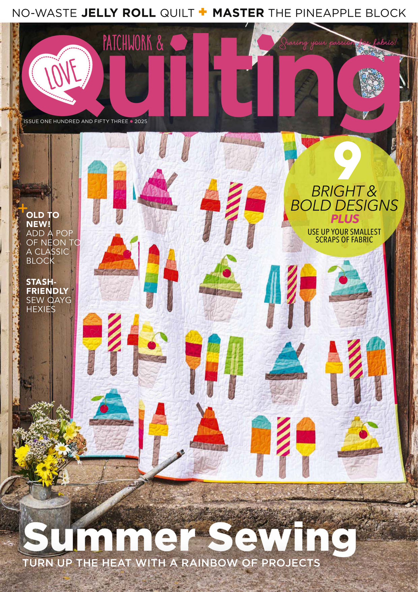 Love Patchwork & Quilting – Issue 153, 2025 Magazine Digital