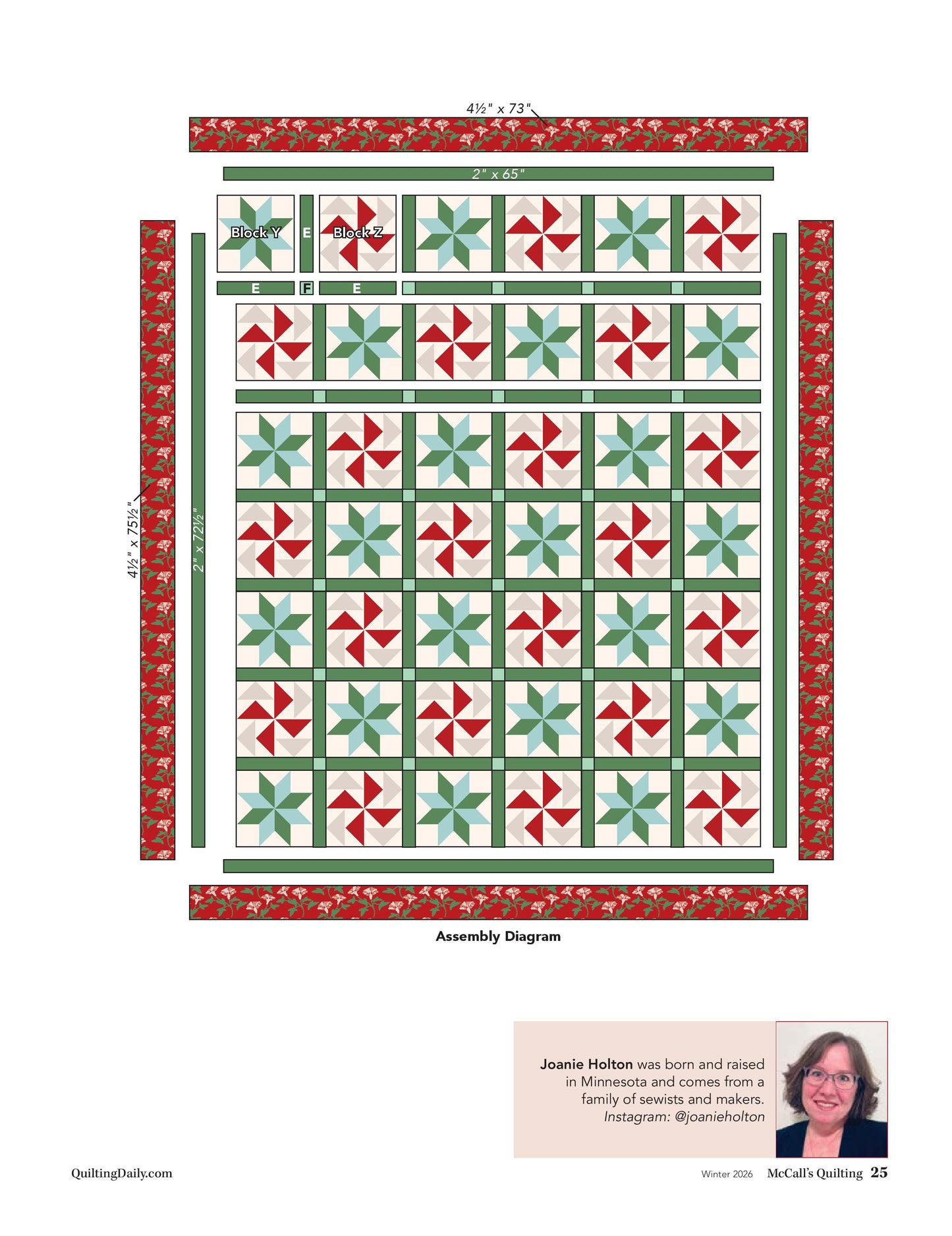 McCall’s Quilting – Winter 2026 Magazine Digital