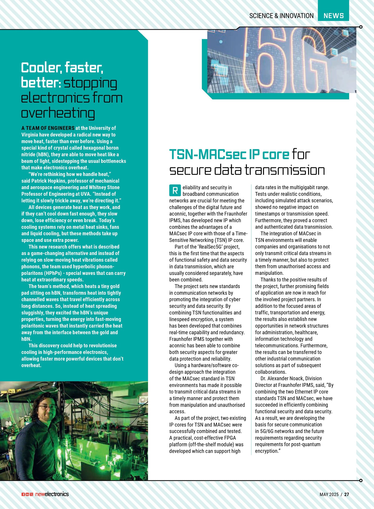 New Electronics – May 2025 Magazine Digital