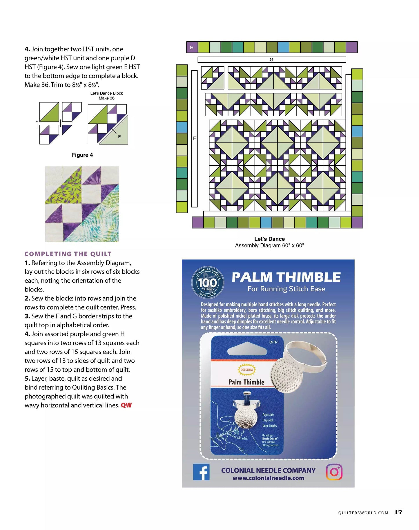 Quilters World – Summer 2025 Magazine Digital