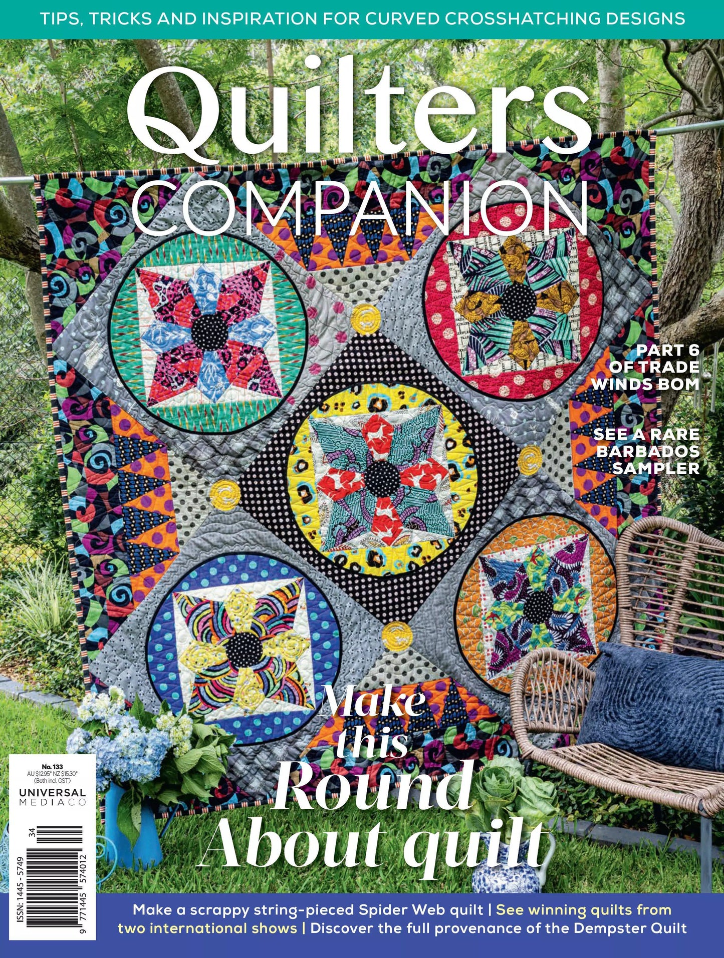 Quilters Companion – Issue 133, 2025 Magazine Digital