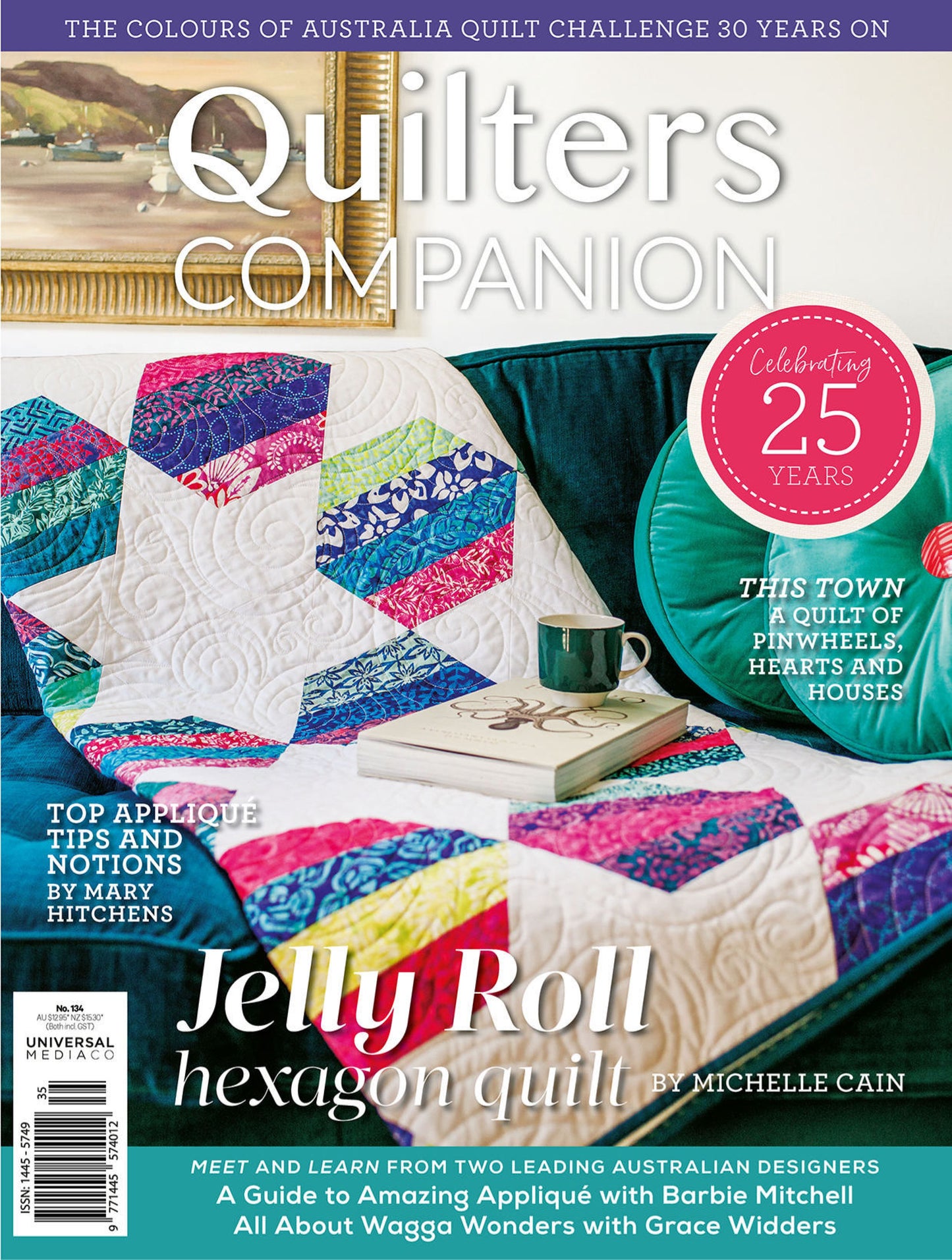 Quilters Companion – Issue 134, 2025 Magazine Digital