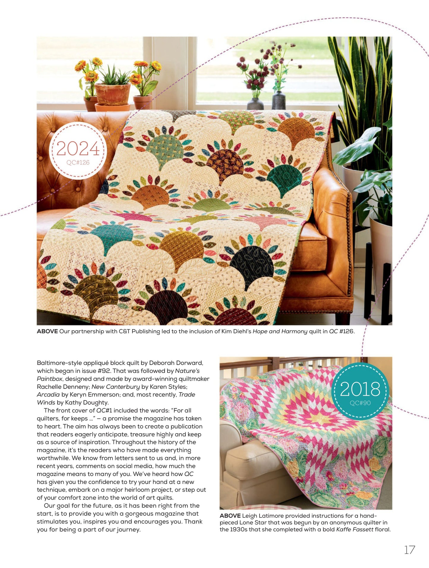 Quilters Companion – Issue 134, 2025 Magazine Digital
