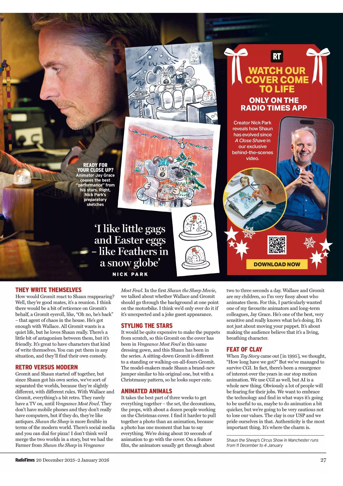 Radio Times – 20 December/January 02, 2025 Magazine Digital