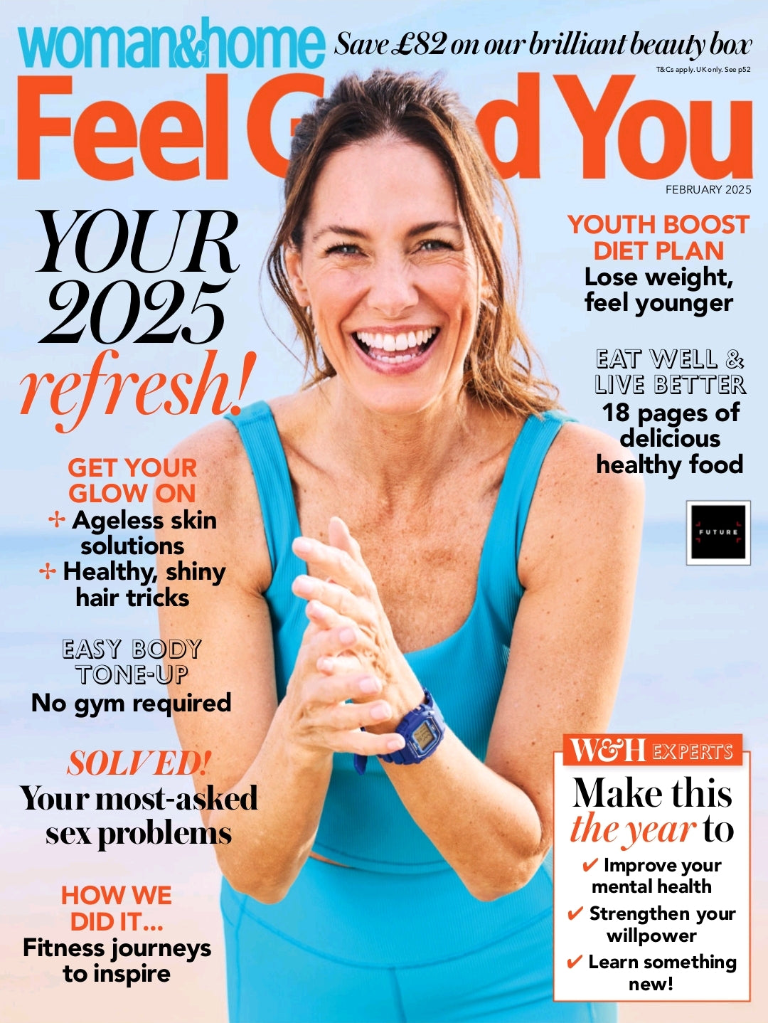 Woman & Home Feel Good You – February 2025 Magazine Digital