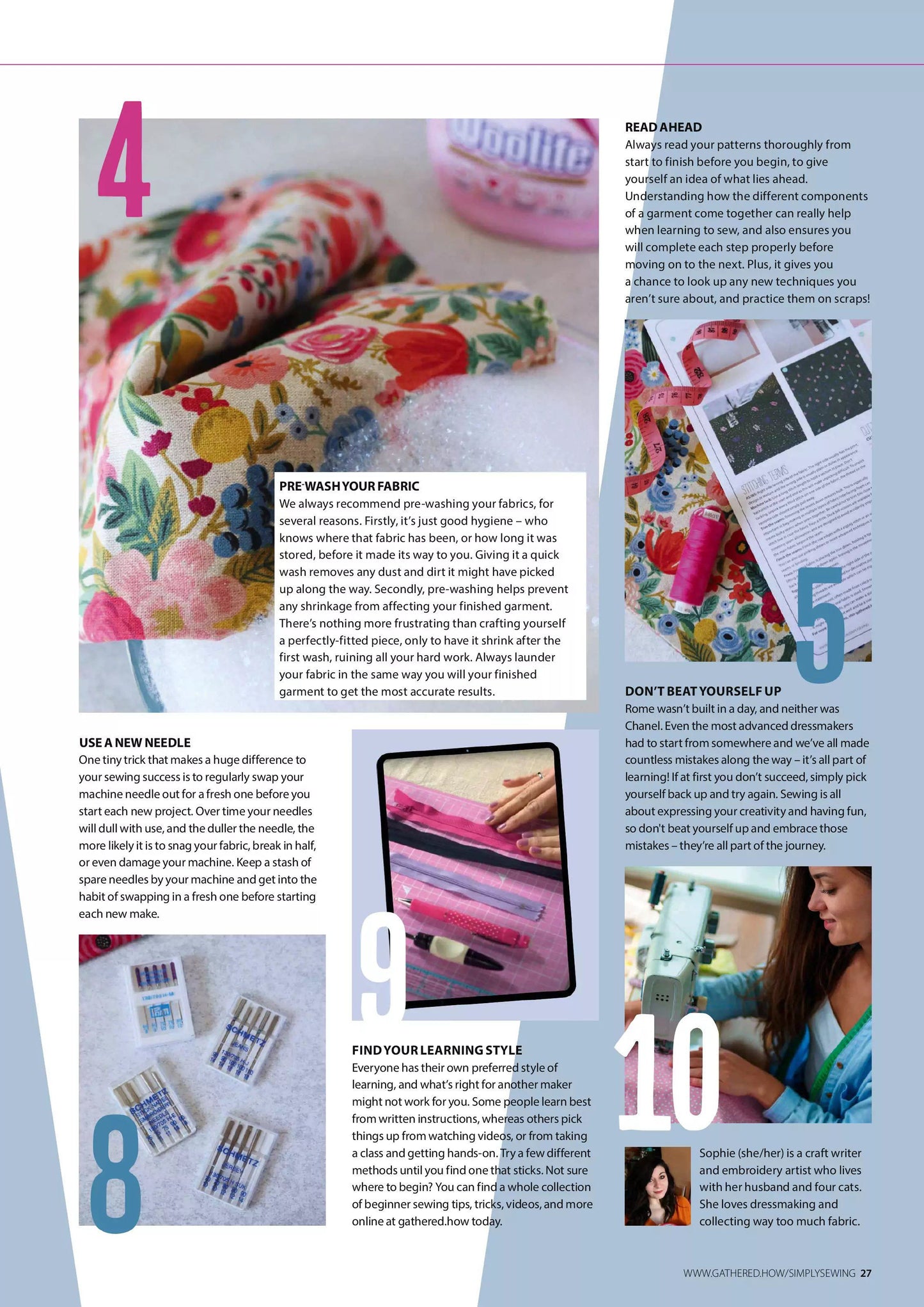 Simply Sewing – Issue 134, 2025 Magazine Digital