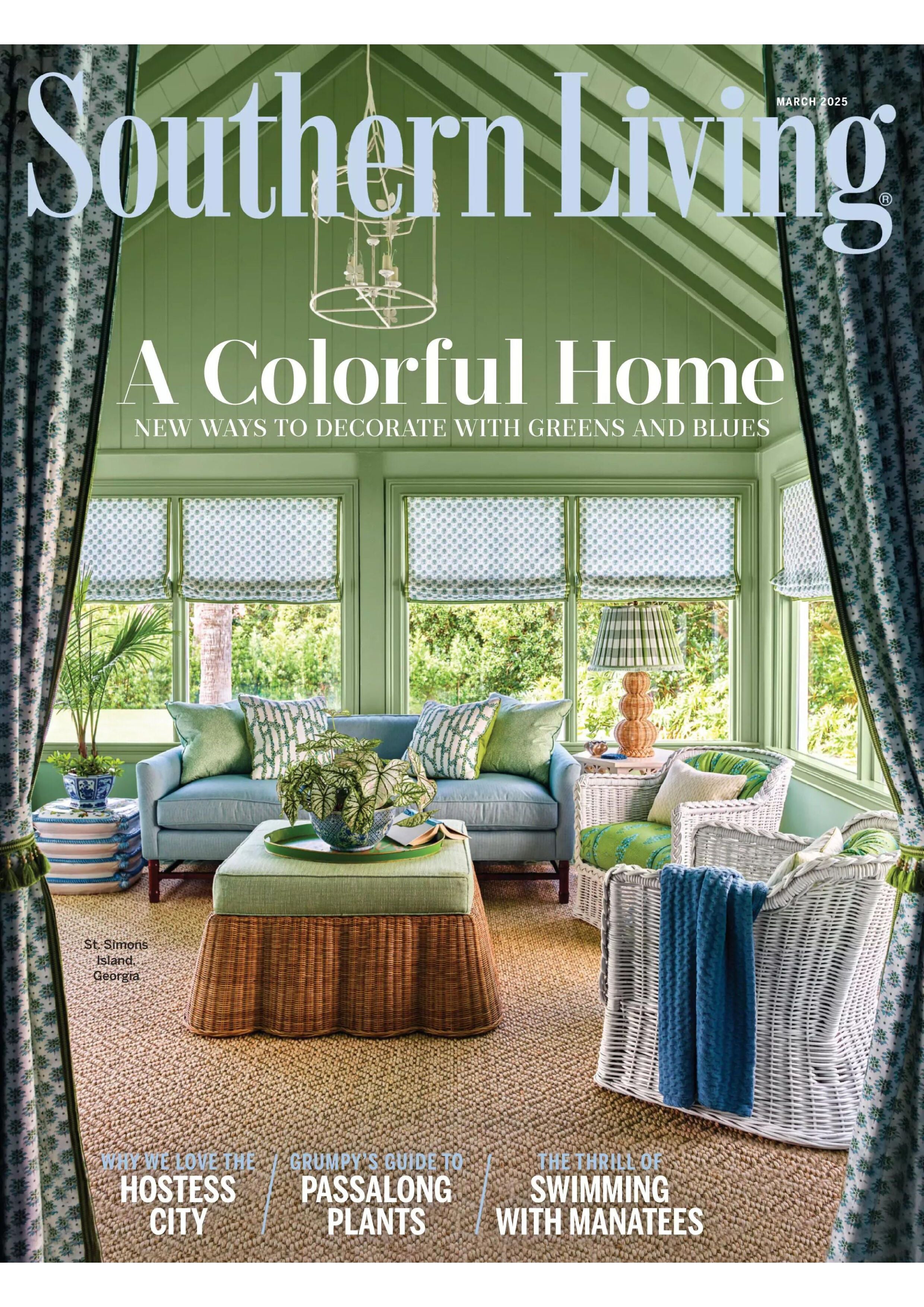 Southern Living March 2025 Digital Charlotte Street Magazines