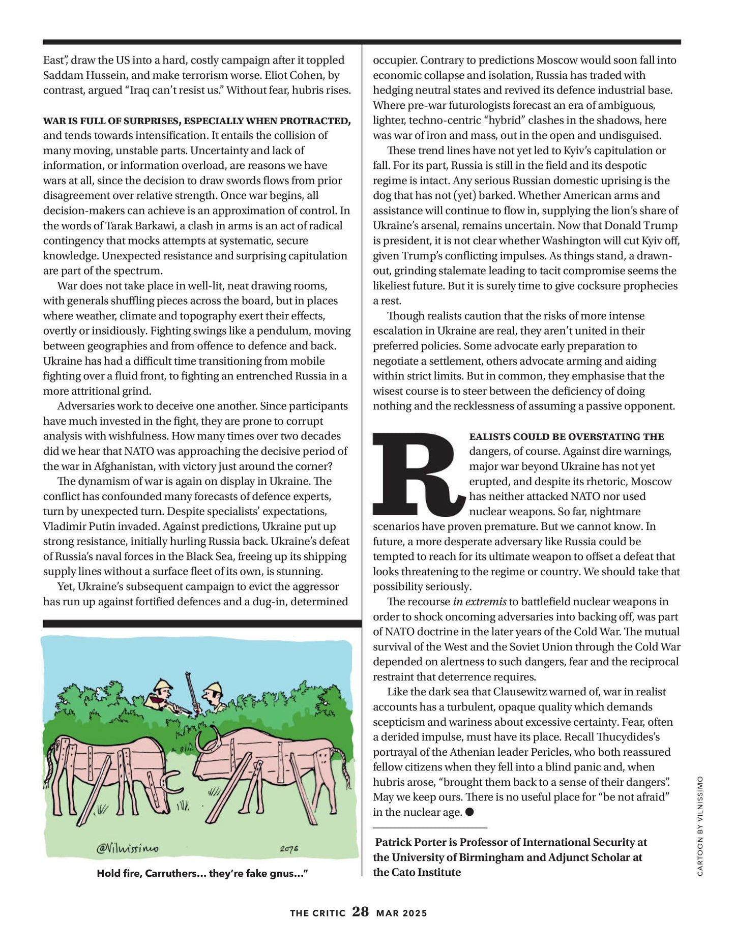 The Critic – Issue 55, March 2025 Magazine Digital