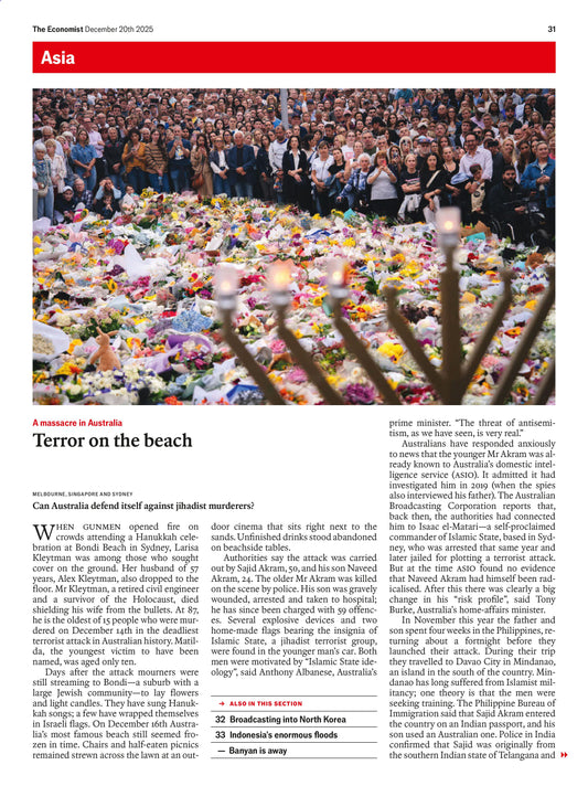 The Economist - Holiday Double Issue, 20th Dec 2025 2nd Jan 2026 Magazine Digital