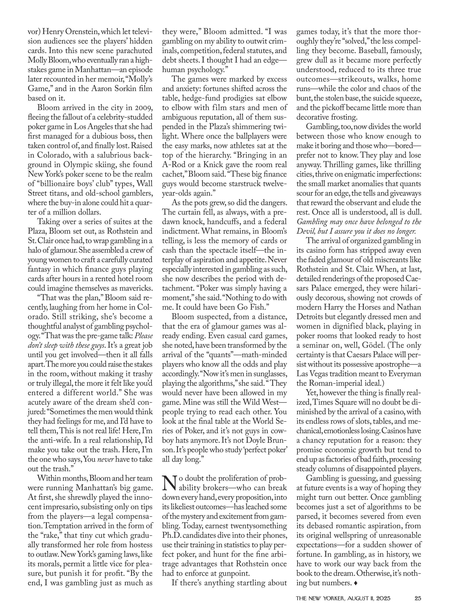 The New Yorker – August 11, 2025 Magazine Digital