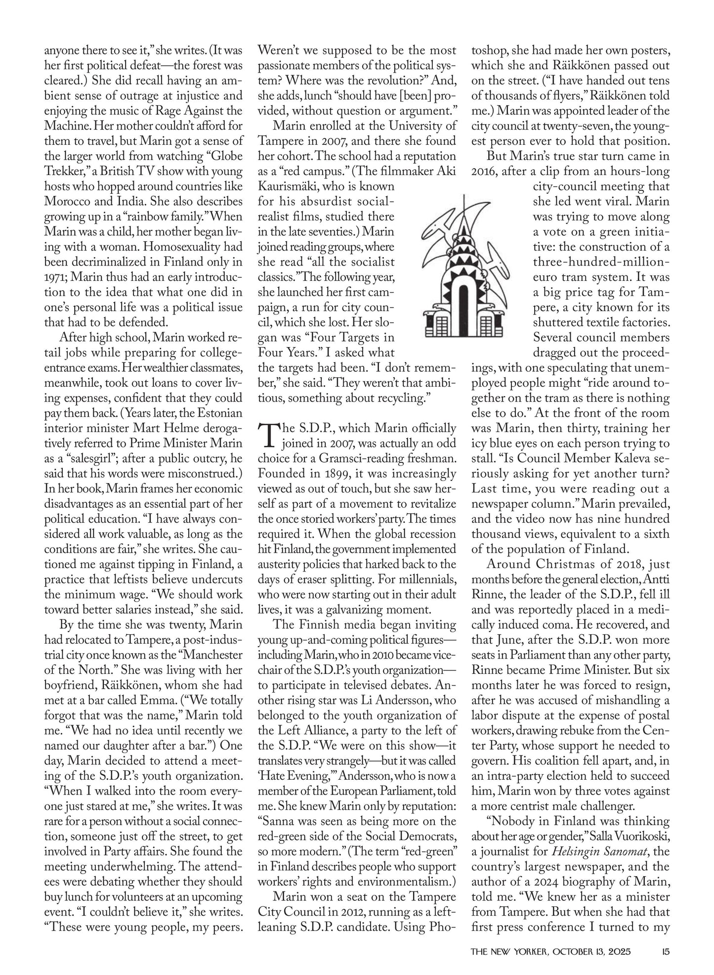 The New Yorker – October 13, 2025 Magazine Digital